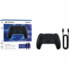 Sony PS5 DualSense wireless controller - Midnight Black + USB cable for PC.