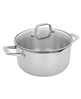 Henckels Clad H3 6 qt stainless steel Dutch oven with lid – $20 discount.