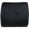 Arozzi black lumbar support pillow.