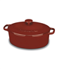 5.5-qt. cardinal red enameled cast iron casserole, now 20% off.