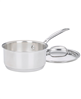 Cuisinart 1-qt. covered saucepan - stainless steel.
