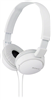 Sony ZX Series Wired On-Ear Headphones - White.
