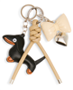 Madden Girl multi dog bag charm.
