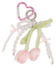 Madden Girl multi tulip bag charm - discounted.