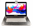 10.1" Octa Core 256GB Storage Android 15 Tablet with Silver Keyboard - Gray