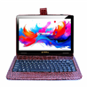 10.1" Octa Core 256GB Storage Android 15 Tablet with Crocodile Keyboard - Brown