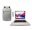 10.1" Octa Core 256GB Storage Android 15 with Designer Cloth Keyboard Case and Stylish Backpack and Pen Stylus - Purple