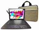 10.1" Octa Core 128GB Storage Android 15 with Unique Oracle Keyboard Case and Tablet Briefcase