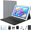 2026 Newest Android Tablet 10.1 inch, Octa-Core Tablets with Keyboard, 128GB + 16GB + 1TB Expandable Storage