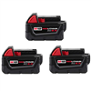 M18 18V 5.0 Ah Lithium-Ion XC battery pack (3-pack) with discount details available.