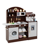 Kids Kitchen Set Wooden With Coffee Makers And Accessories
