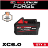 M18 18V REDLITHIUM FORGE 6.0 Ah battery pack (2-pack) - now available with a discount.