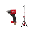 M18 FUEL Gen-2 18-Volt Lithium-Ion Brushless Cordless Mid Torque 1/2 in. Impact Wrench with Friction Ring & Tower Light