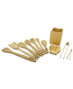 Burnished Bamboo 11-Piece Utensil Set