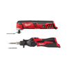 M12 12V cordless oscillating multi-tool and soldering iron.