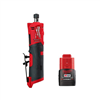 M12 fuel 12v brushless cordless 1/4" die grinder with 2.0 ah battery.