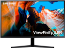 Samsung 32" ViewFinity UJ590 UHD monitor - Dark gray/blue.