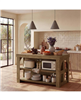 Tribesigns Kitchen Island with Storage