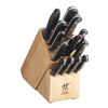 Zwilling Gourmet 14-pc knife block set, natural, now with a discount!