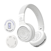 StoryPhones Storytelling Foldable Bluetooth Kids Headphones, Intro Bundle with ZenShield and PlayShield - White