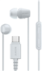 Sony USB-C wired in-ear headphones - white.