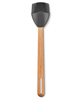Le Creuset 10.4" oyster silicone basting brush.