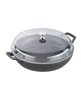 Cast Iron 3.5-Qt Braiser with Glass Lid