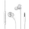 3.5mm AKG Earphones with Mic and Volume Control (White)