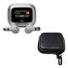 JBL Live Beam 3 true wireless noise-canceling earbuds with gSport case - silver.