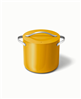 Caraway non-stick stock pot in marigold, now with a discount.