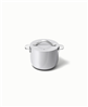 Caraway non-stick cookware, petite gray cooker.