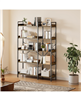5-Tier Wide Bookshelf