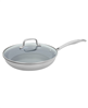 Clad H3 Ceramic Nonstick 10" Stainless Steel Ceramic Nonstick Fry Pan with Lid