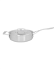 Demeyere Industry 5 3-quart stainless steel sauté pan - silver.