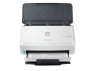 The HP ScanJet Pro 3000 s4 scanner provides fast scanning and versatile media handling.
