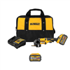 FLEXVOLT 60V MAX Lithium-Ion Brushless Cordless 4-1/2 in.-6 in. Grinder Kit with (2) 9 Ah Batteries, Charger & Kitbag