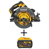 60-Volt MAX Li-Ion 7-1/4 in. Cordless Brushless Circular Saw (Tool-Only) with FLEXVOLT 20-V/60-V Battery 9Ah