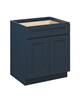 Boyel Living 30" Cyber Grey single base cabinet with full overlay HDF door and dovetail drawer, now with a discount.
