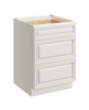 24" 3-Drawer Base Cabinet