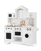 Kids Play Kitchen Wooden Cooking Pretend Playset