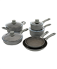 Zwilling Parma Plus 10-piece nonstick cookware set.