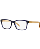 Tory Burch TY2064 navy women's square eyeglasses.