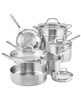 KitchenAid 3-Ply Base Stainless Steel 11 Piece Cookware Induction Pots and Pans Set