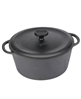 GoodCook 5-quart pre-seasoned cast iron Dutch oven - black, now with a discount.