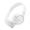 JBL Tune 680NC wireless on-ear noise-canceling headphones in white.