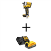 Atomic 20V cordless brushless 1/2" impact wrench with 1.7 Ah POWERSTACK battery and charger.