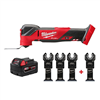 M18 FUEL 18V Brushless Oscillating Multi-Tool w/5.0Ah Battery & OMT Blade Set