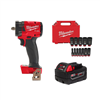 M18 FUEL GEN-3 18V 3/8 in. Impact Wrench w/5.0Ah Battery & SHOCKWAVE Socket Set (12-Pc)