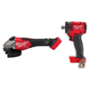 M18 FUEL 18V Lith-Ion Brushless Cordless 4-1/2 in. /6 in. Braking Grinder w/ Slide Switch w/ 1/2 in. Impact Wrench