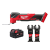 Get the M18 Fuel 18V Brushless Oscillating Multi-Tool with a 5.0Ah battery and a 2-pack of Nitrus carbide blades.